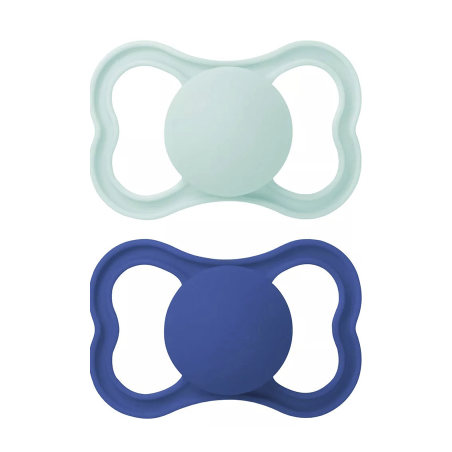 Mam Air Succhietto in silicone da 16+ mesi confezione doppia azzurra Mam Air Succhietto in silicone da 16+ mesi confezione doppia azzurra