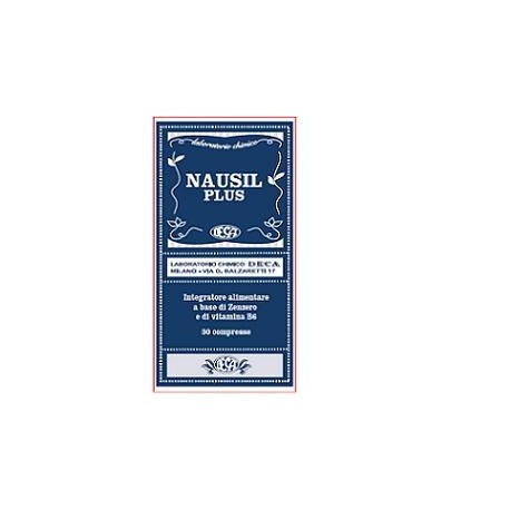 Nausil Forte 30 Compresse - Integratore Anti-Nausea per Bambini