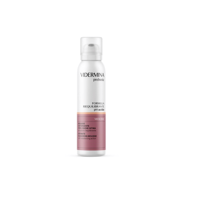 Vidermina Prebiotic Mousse Detergente per Igiene Intima 50 ml