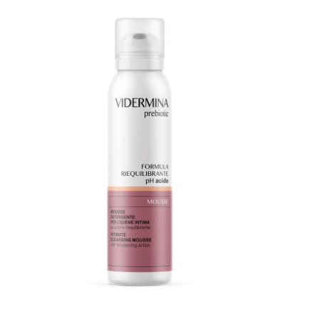 Vidermina Prebiotic Mousse Detergente per Igiene Intima 50 ml Vidermina Prebiotic Mousse Detergente per Igiene Intima 50 ml
