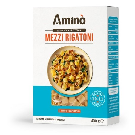 Nove Alpi Amino' Mezzi Rigatoni Aproteici 400 G