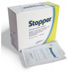Stopper dispositivo medico contro la diarrea 20 bustine gusto limone