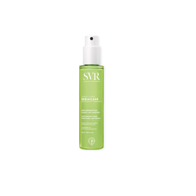 SVR Sebiaclear Spray Corps - Spray anti imperfezioni schiena spalle e decolleté 150 ml