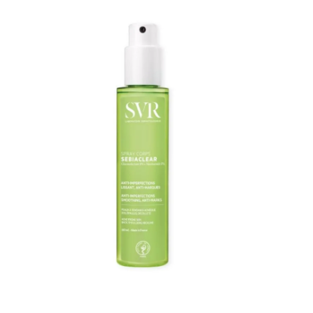 SVR Sebiaclear Spray Corps - Spray anti imperfezioni schiena spalle e decolleté 150 ml SVR Sebiaclear Spray Corps - Spray anti imperfezioni schiena spalle e decolleté 150 ml