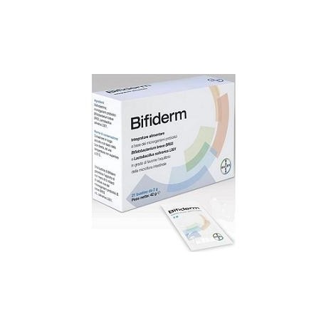 Bifiderm 21 Bustine - Integratore Probiotico per Dermatite