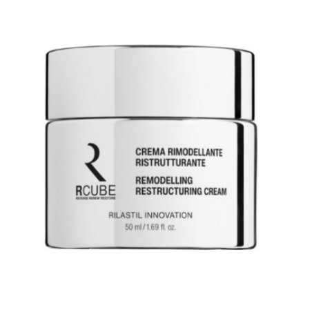 Rilastil RCube Crema viso rimodellante ristrutturante antietà 50 ml Rilastil RCube Crema viso rimodellante ristrutturante antietà 50 ml