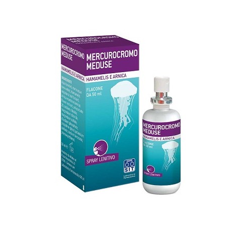Sit Laboratorio Farmaceutico Mercurocromo Meduse Spray 50 Ml