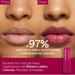 Caudalie Vinotherapist Balsamo stick labbra colorato al lampone Caudalie Vinotherapist Balsamo stick labbra colorato al lampone