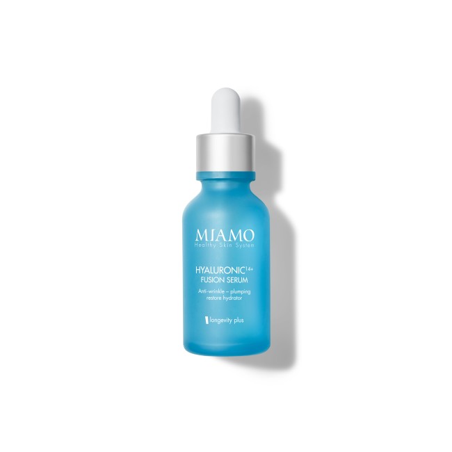 Miamo Hyaluronic 14+ Fusion Serum Bundle - Siero viso antirughe 30 ml+ crema 5 ml OMAGGIO Miamo Hyaluronic 14+ Fusion Serum Bundle - Siero viso antirughe 30 ml+ crema 5 ml OMAGGIO