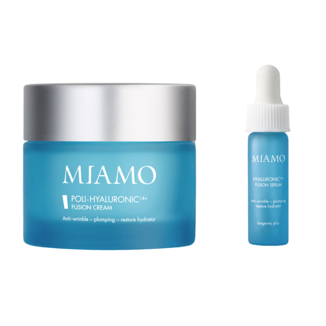Poli-Hyaluronic 14+ Fusion Cream Bundle - Crema viso antirughe