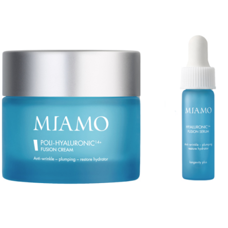 Poli-Hyaluronic 14+ Fusion Cream Bundle - Crema viso antirughe