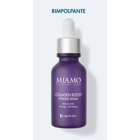 Miamo Longevity Plus Collagen Boost Intense Serum - Siero al Collagene
