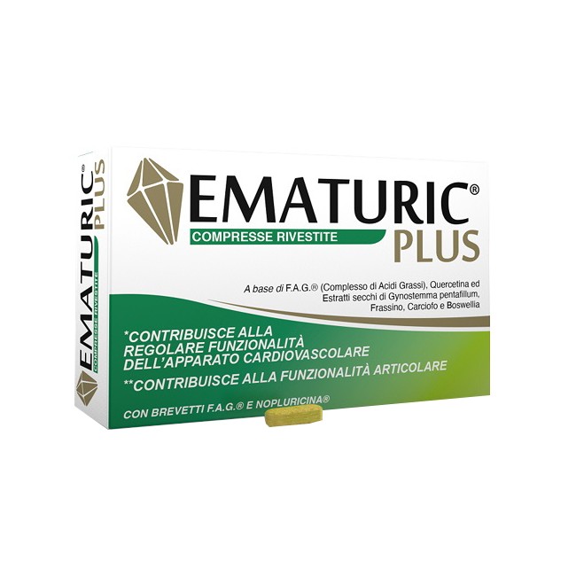 Dymalife Pharmaceutical Ematuric Plus 30 Compresse Rivestite