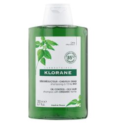 Klorane shampoo seboriduttore all'ortica per capelli e cute grassi 200 ml