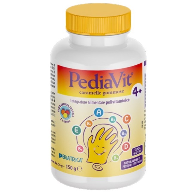 Pediatrica Pediavit Caramelle Gommose 60 Pezzi Da 2,5 G Nuova Formulazione
