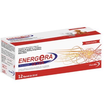Pharmera Energera Integratore energetico e cognitivo 10 flaconcini