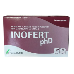 Inofert phD 20 compresse - Integratore per ciclo mestruale e fertilità