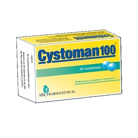 Abi Pharmaceutical Cystoman 100 30 Compresse