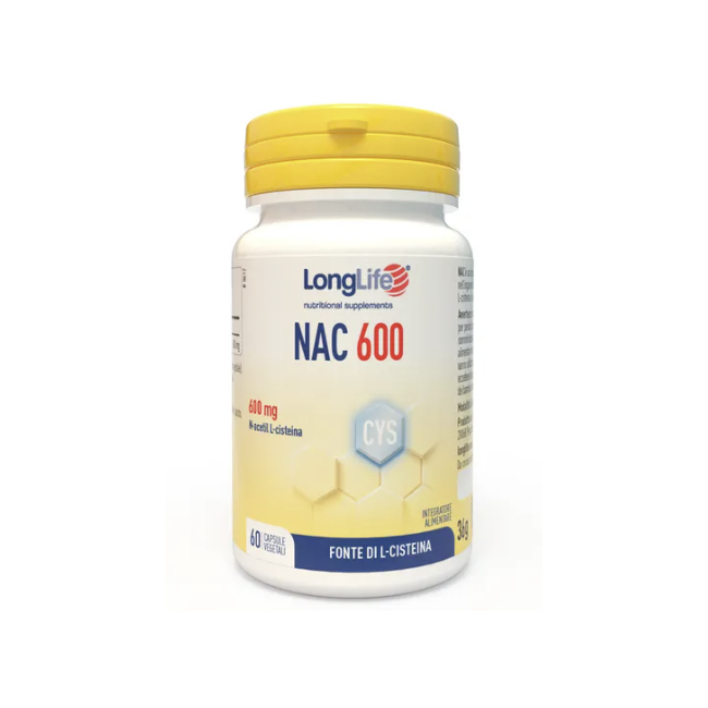 Longlife Nac 600 mg 60 Capsule