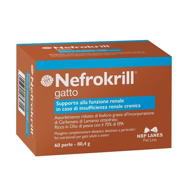 NEFROKRILL GATTO 60 PERLE
