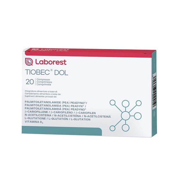 Tiobec Dol integratore antiossidante 20 compresse Tiobec Dol integratore antiossidante 20 compresse