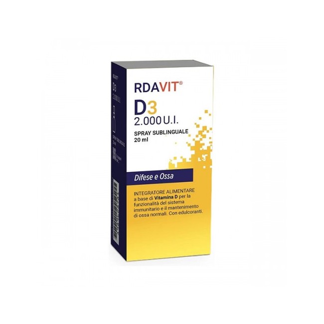 LDF D3 Integratore con Vitamina D in sppray 20 ml LDF D3 Integratore con Vitamina D in sppray 20 ml