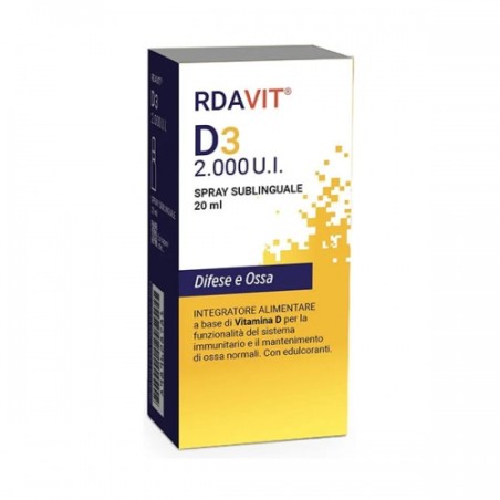 LDF D3 Integratore con Vitamina D in sppray 20 ml LDF D3 Integratore con Vitamina D in sppray 20 ml