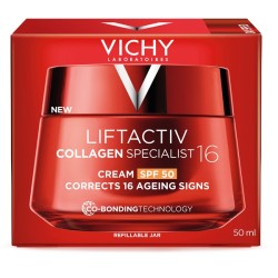 Vichy Liftactiv Collagen 16 crema viso giorno SPF50+ ricaricabile 50 ml