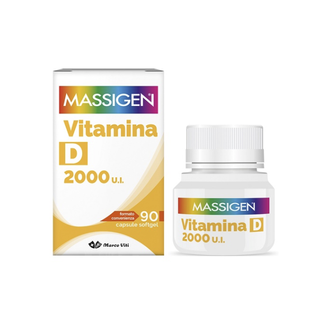 Massigen Vitamina D 2000 UI 90 Capsule Softgel