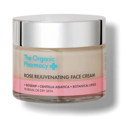 The Organic Pharmacy Rose Rejuvanating Face Cream crema viso anti-età levigante 50 ml