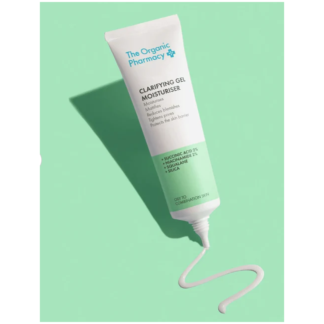 The Organic Pharmacy Clarifying gel moisturiser 40 ml - Gel viso anti imperfezioni The Organic Pharmacy Clarifying gel moisturiser 40 ml - Gel viso anti imperfezioni