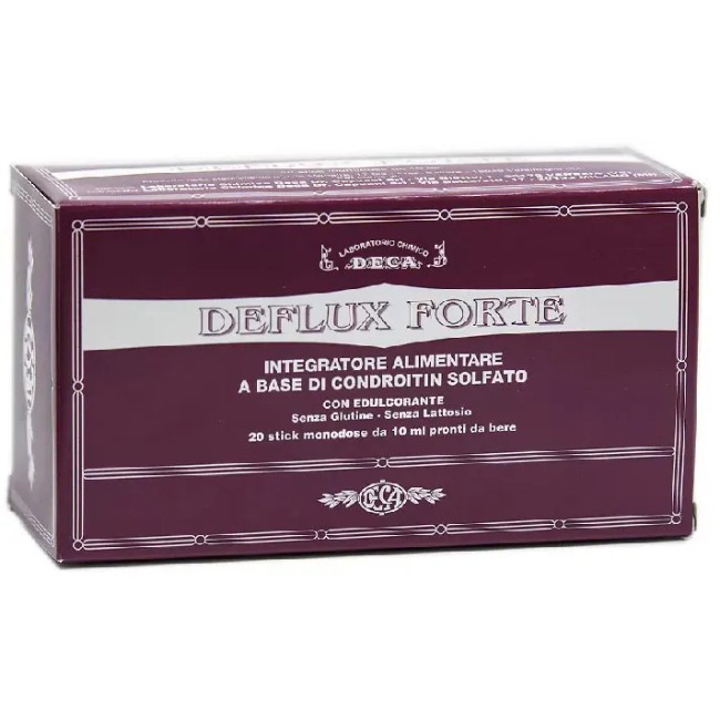 Deflux Forte – integratore digestivo con condroitin solfato, acido ialuronico e melatonina Deflux Forte – integratore digestivo con condroitin solfato, acido ialuronico e melatonina