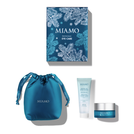 Miamo cofanetto Eye care - Supreme anti fatigue eye cream 15 ml contorno occhi + Crystal oil