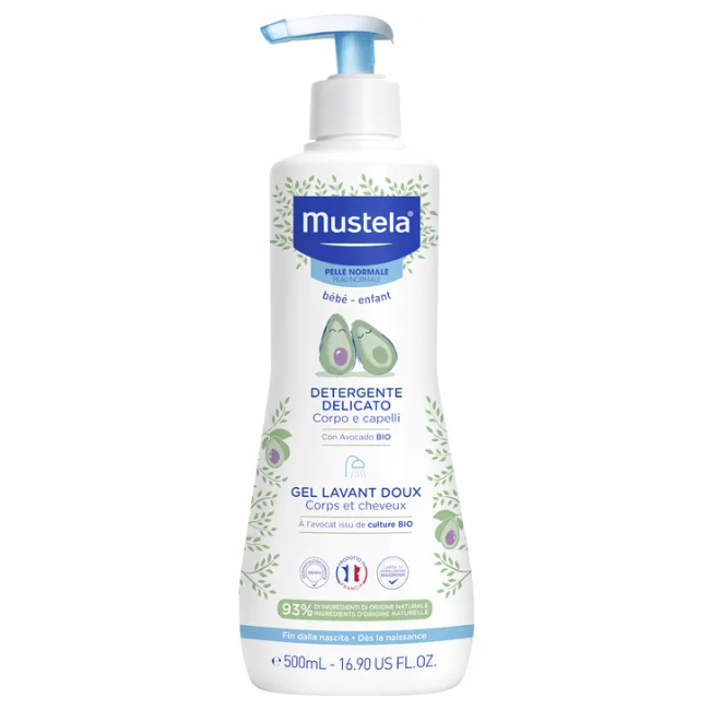 Mustela Gel Lavant Doux Detergente igiene quotidiana del neonato