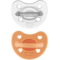 Chicco PhysioForma Soft Luxe 6-16 Mesi Succhietto per bambina 2 pezzi