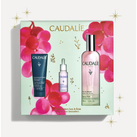 Caudalie Cofanetto Illuminante Acqua di bellezza + maschera + siero