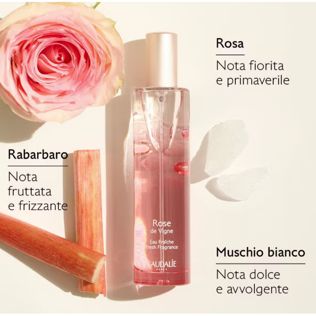 Caudalie Cofanetto Rose de Vigne acqua fresca profumata 50 ml + gel doccia OMAGGIO Caudalie Cofanetto Rose de Vigne acqua fresca profumata 50 ml + gel doccia OMAGGIO