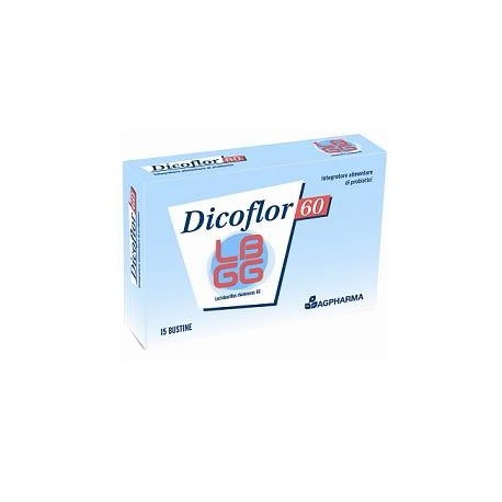 Dicoflor 60 15Bustine Integratore Intestinale di Fermenti Lattici Vivi