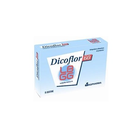 Dicoflor 60 15 Bustine - Integratore Intestinale con Fermenti Lattici Vivi