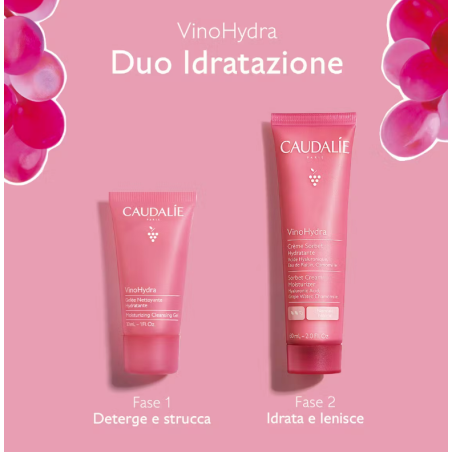 Caudalie Duo Idratazione Crema Sorbetto viso + maschera idratante OMAGGIO Caudalie Duo Idratazione Crema Sorbetto viso + maschera idratante OMAGGIO