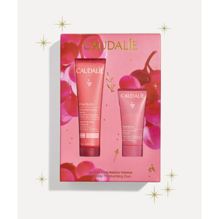 Caudalie Vinohydra Duo idratazione intensa Crema SOS viso + gel detergente 30 ml OMAGGIO