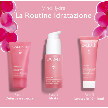Caudalie VinoHydra La Routine Idratazione cofanetto siero + OMAGGI
