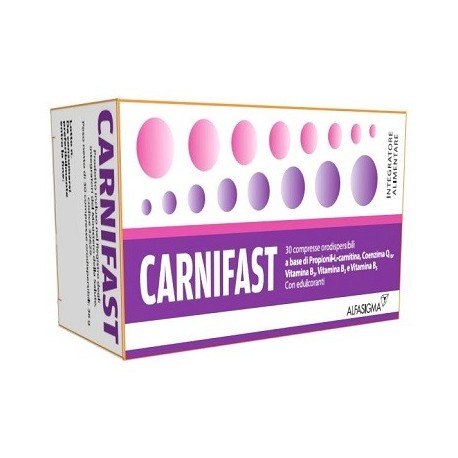 Carnifast 30 Compresse - Integratore Energizzante Con Carnitina