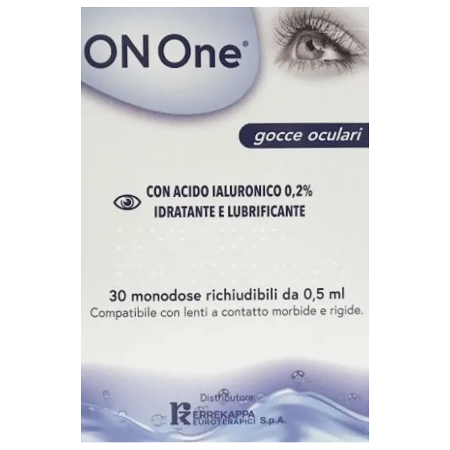 Farto OnOne Gocce oculari sterili 30 flaconcini monodose da 0,5 ml Farto OnOne Gocce oculari sterili 30 flaconcini monodose da 0,5 ml