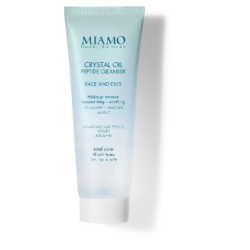 Miamo Crystal Oil Peptide Cleanser detergente struccante lenitivo viso e occhi TRAVEL SIZE 50 ml