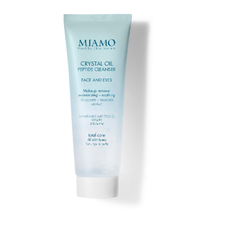 Miamo Crystal Oil Peptide Cleanser detergente struccante lenitivo viso e occhi TRAVEL SIZE 50 ml Miamo Crystal Oil Peptide Cleanser detergente struccante lenitivo viso e occhi TRAVEL SIZE 50 ml