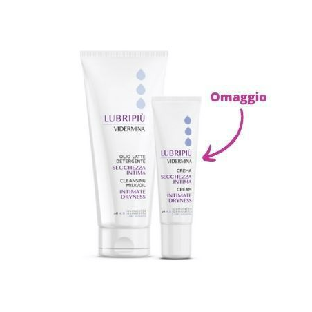 Vidermina Lubripiù Olio latte 200 ml + crema intima OMAGGIO Vidermina Lubripiù Olio latte 200 ml + crema intima OMAGGIO