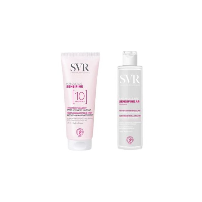 SVR Sensifine Hydra Routine cofanetto maschera viso e acqua micellare