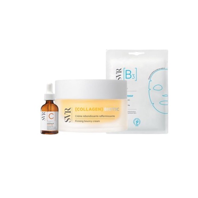 SVR Anti-Age Energy Routine cofanetto tonificante viso siero crema maschera