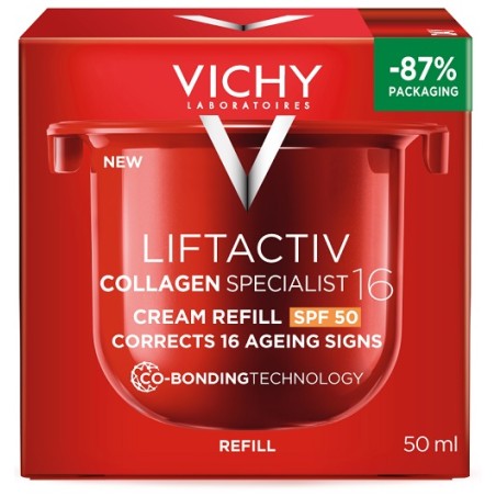 Vichy Liftactiv Collagen 16 crema viso giorno SPF50+ RICARICA 50 ml Vichy Liftactiv Collagen 16 crema viso giorno SPF50+ RICARICA 50 ml